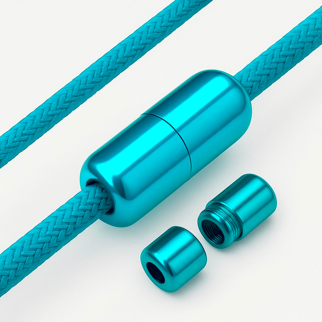 Embouts de Lacets Capsules - Turquoise