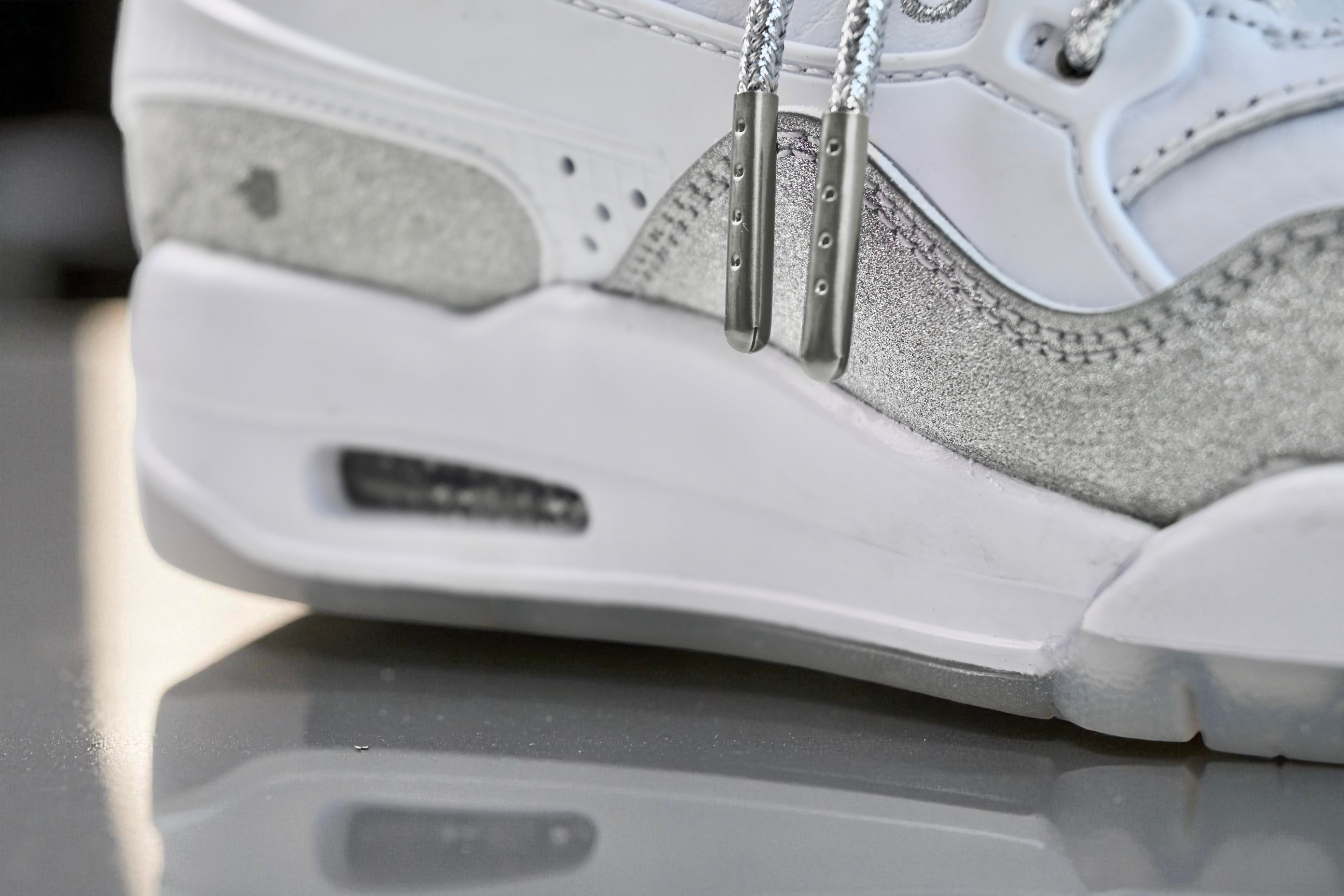 Embouts de Lacets - Gris Métallique