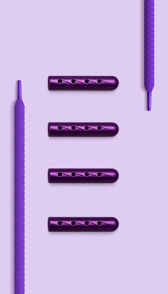 Embouts de Lacets - Violet