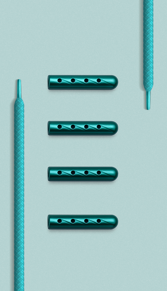 Embouts de Lacets - Turquoise