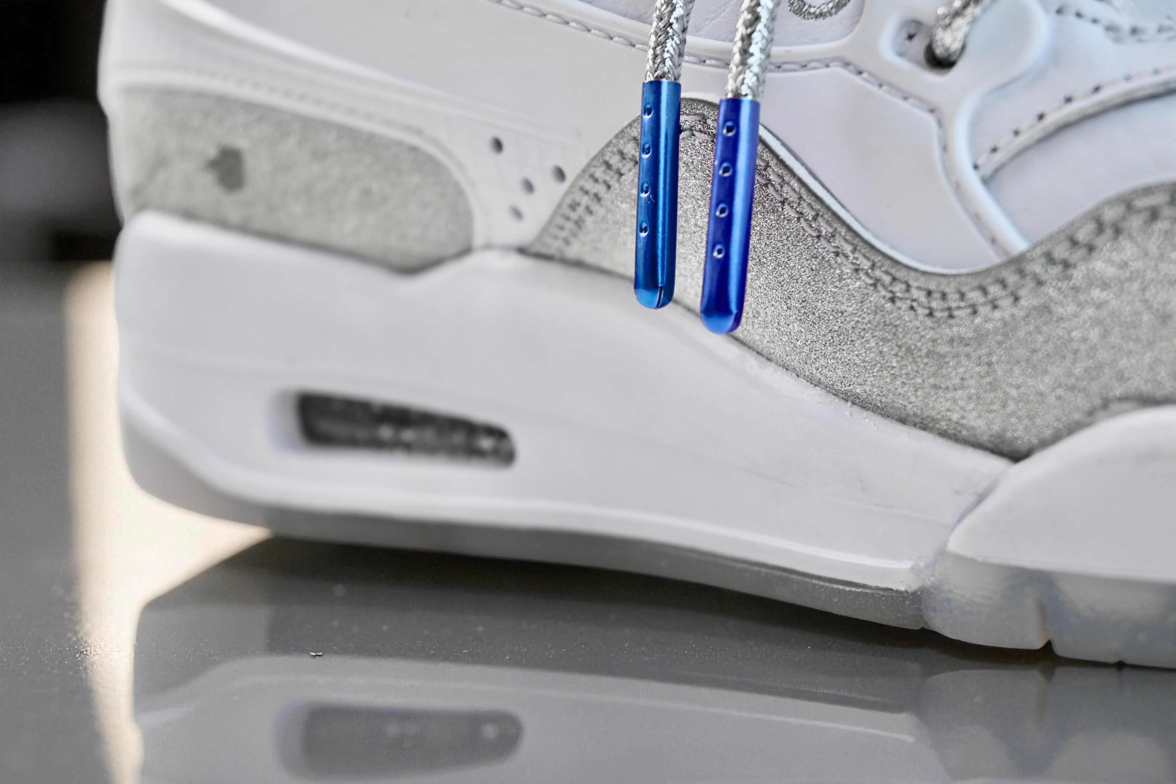 Embouts de Lacets - Bleu Électrique