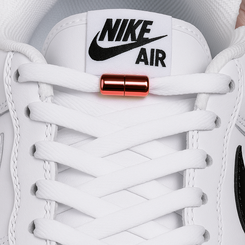 Embouts de Lacets Capsules - Rouge