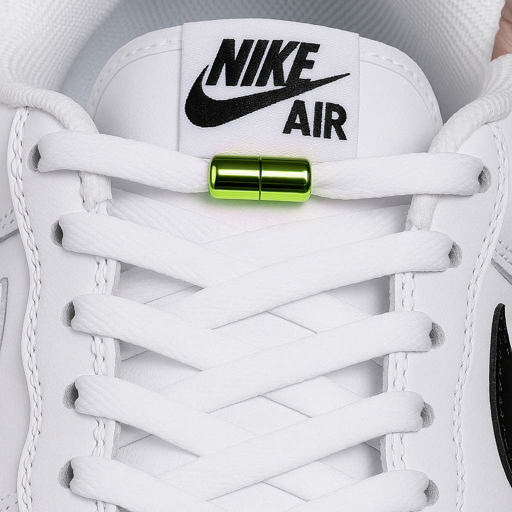 Embouts de Lacets Capsules - Vert Pomme